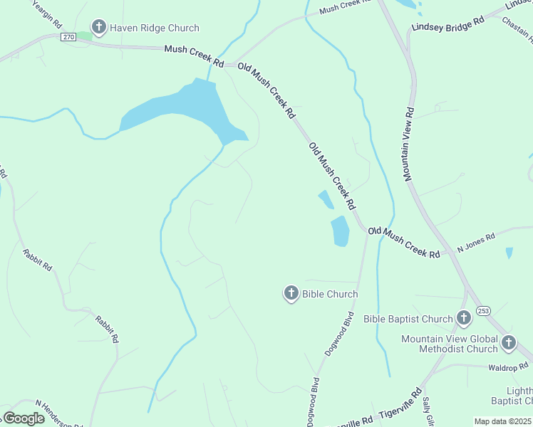 map of restaurants, bars, coffee shops, grocery stores, and more near 125 M-Pd-21 in Travelers Rest