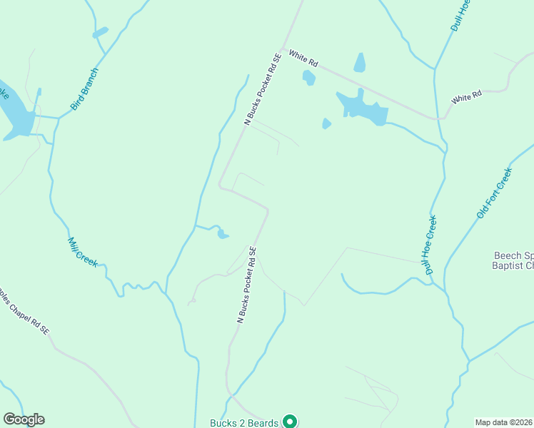 map of restaurants, bars, coffee shops, grocery stores, and more near 1008 Bucks Pocket Road Southeast in Old Fort