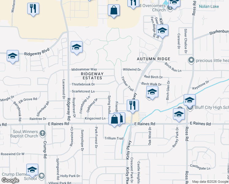 map of restaurants, bars, coffee shops, grocery stores, and more near in 