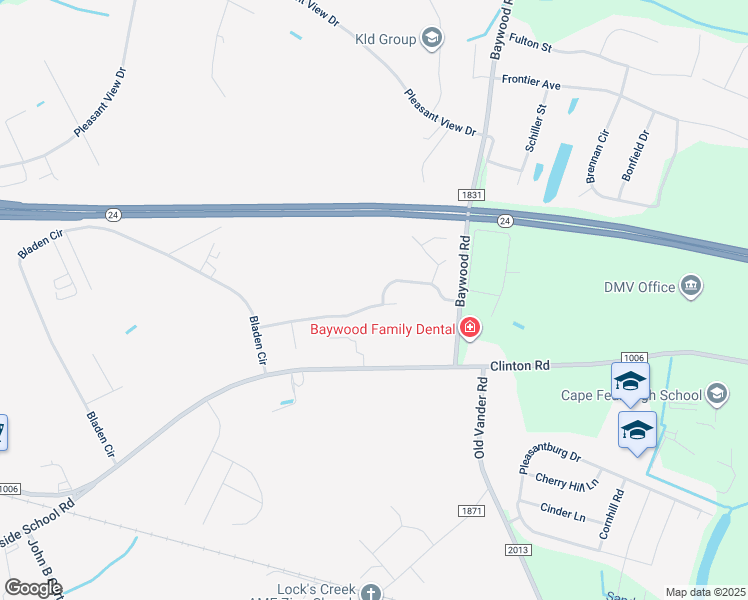 map of restaurants, bars, coffee shops, grocery stores, and more near 4057 Lifestyle Road in Fayetteville
