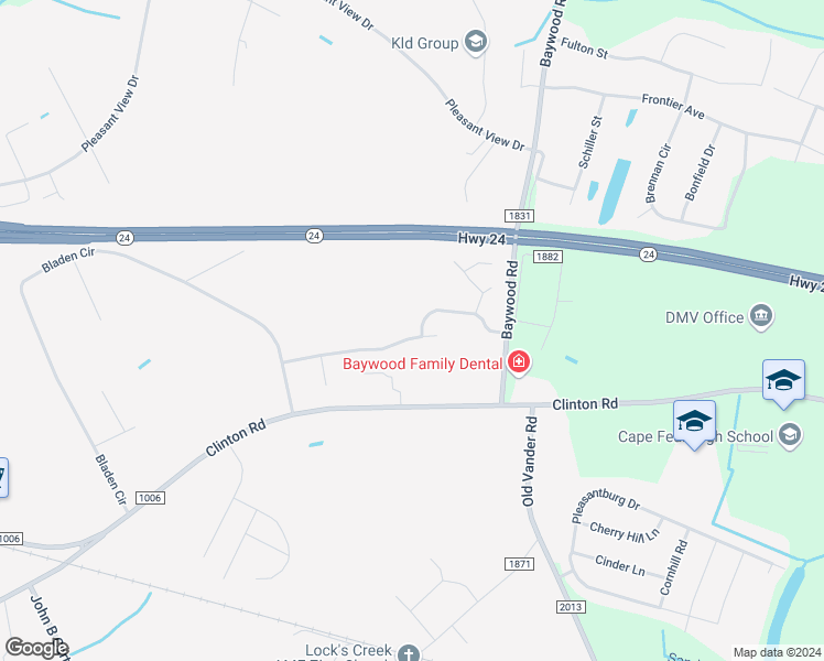 map of restaurants, bars, coffee shops, grocery stores, and more near 4057 Lifestyle Road in Fayetteville