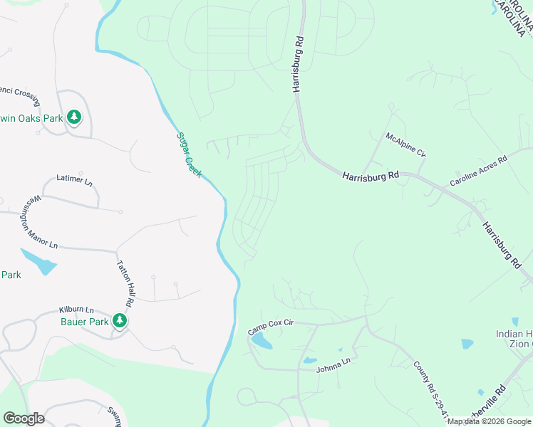 map of restaurants, bars, coffee shops, grocery stores, and more near 10822 Pettus Farm Road in Fort Mill