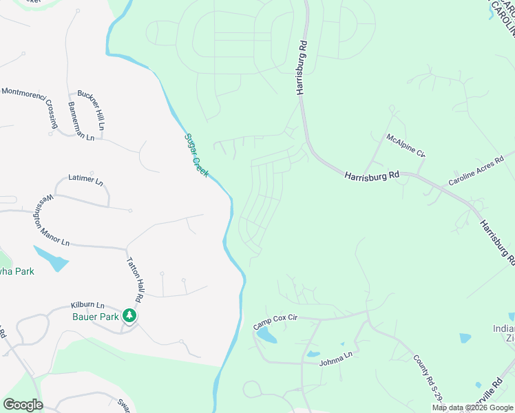 map of restaurants, bars, coffee shops, grocery stores, and more near 10822 Pettus Farm Road in Fort Mill