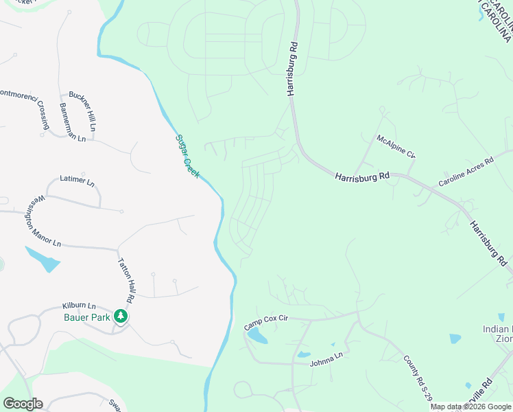 map of restaurants, bars, coffee shops, grocery stores, and more near 10822 Pettus Farm Road in Fort Mill