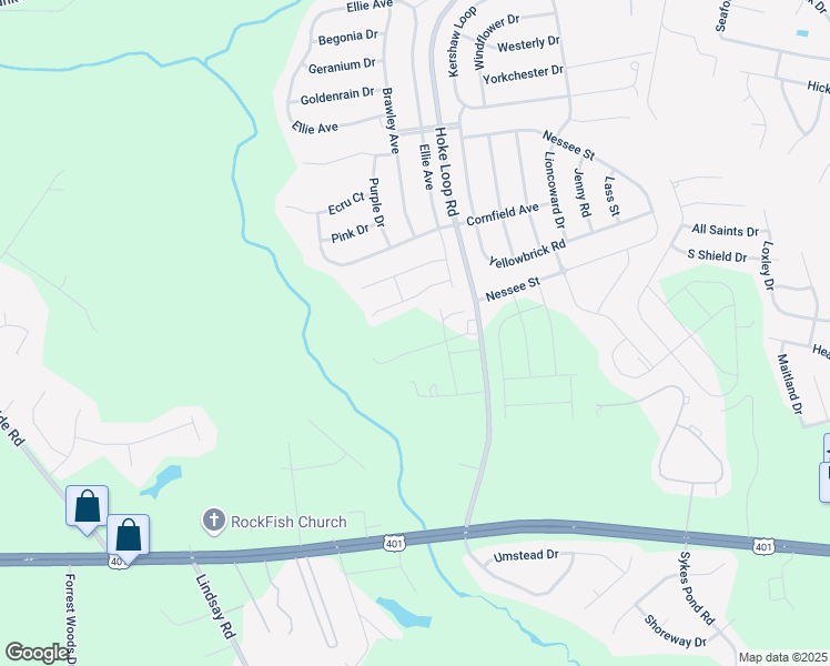 map of restaurants, bars, coffee shops, grocery stores, and more near 2016 Hoke Loop Road in Fayetteville