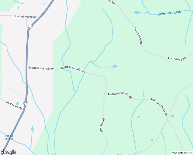 map of restaurants, bars, coffee shops, grocery stores, and more near 6811 Montrose Carroll Road in Michie
