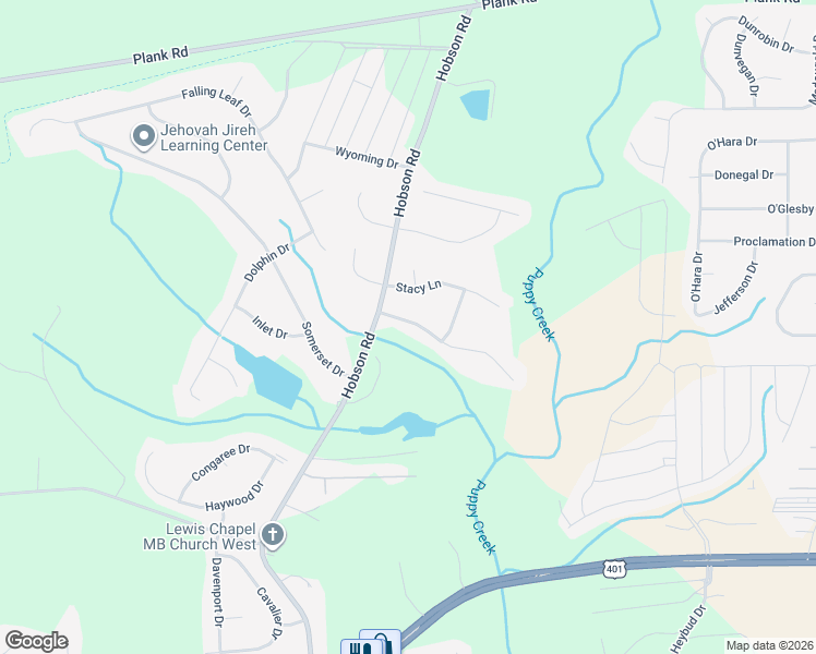 map of restaurants, bars, coffee shops, grocery stores, and more near 112 Breckenridge Drive in Raeford