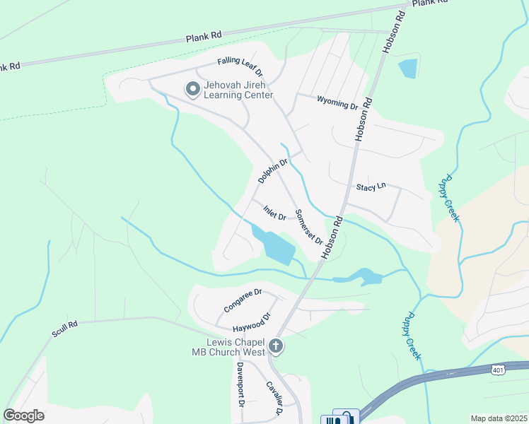 map of restaurants, bars, coffee shops, grocery stores, and more near 115 Inlet Drive in Raeford