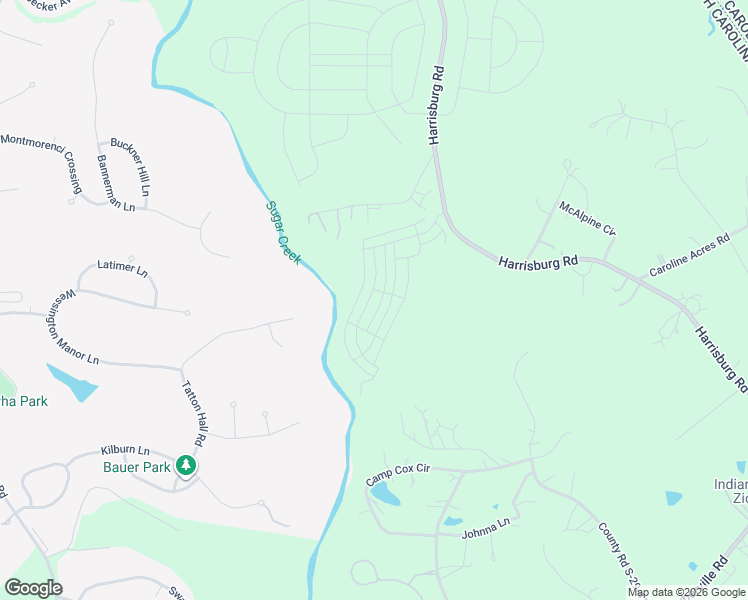 map of restaurants, bars, coffee shops, grocery stores, and more near 10822 Pettus Farm Road in Fort Mill