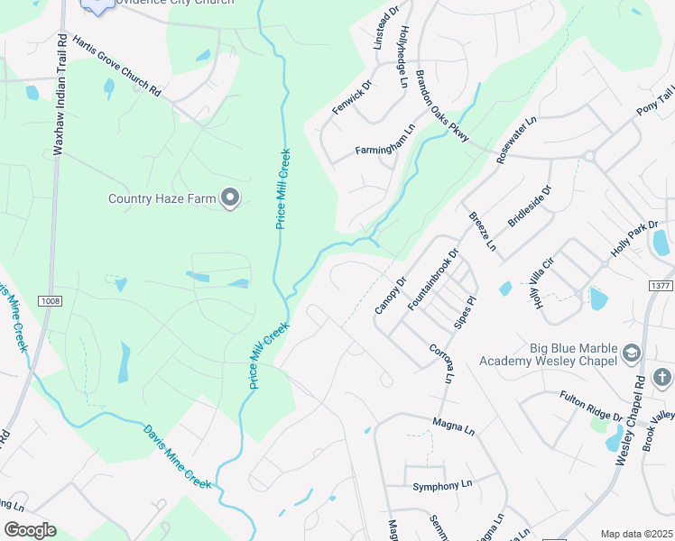 map of restaurants, bars, coffee shops, grocery stores, and more near 4028 Garden Oak Drive in Indian Trail