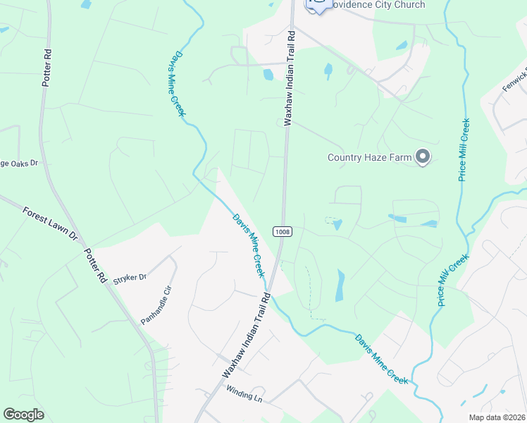 map of restaurants, bars, coffee shops, grocery stores, and more near 3340 Waxhaw Indian Trail Road in Indian Trail