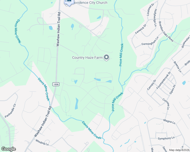 map of restaurants, bars, coffee shops, grocery stores, and more near 4420 Hartis Grove Church Road in Indian Trail
