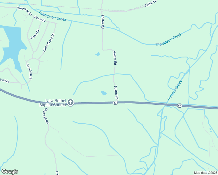 map of restaurants, bars, coffee shops, grocery stores, and more near 57 Foster Road in Middleton