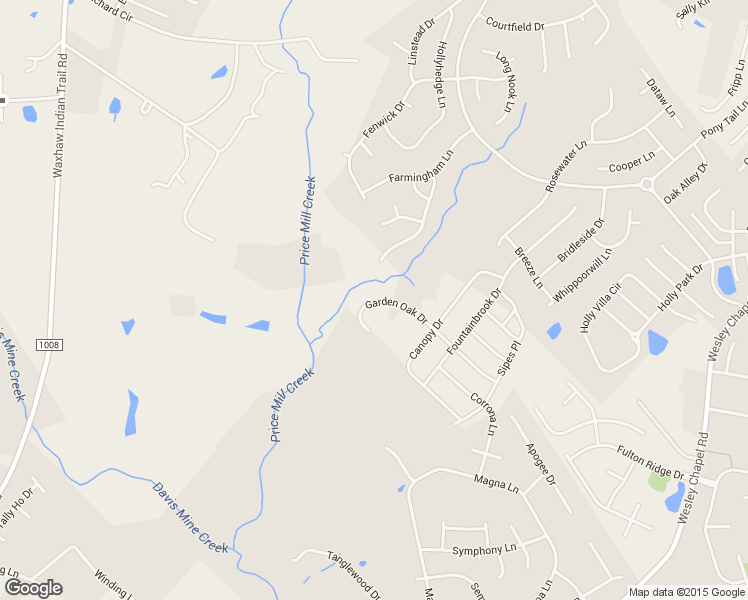 map of restaurants, bars, coffee shops, grocery stores, and more near 4016 Garden Oak Drive in Indian Trail