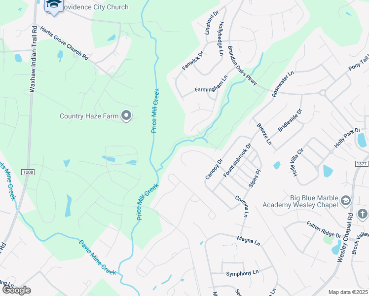 map of restaurants, bars, coffee shops, grocery stores, and more near 4016 Garden Oak Drive in Indian Trail