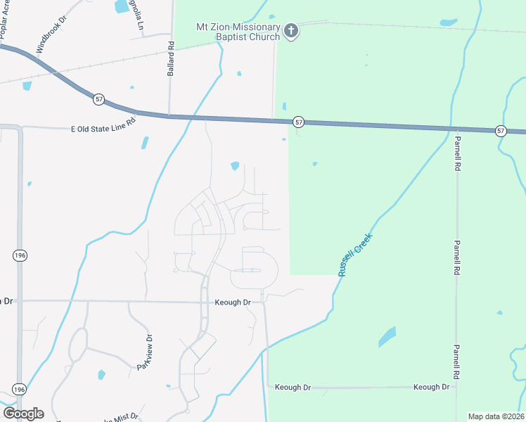 map of restaurants, bars, coffee shops, grocery stores, and more near Unnamed Road in Piperton
