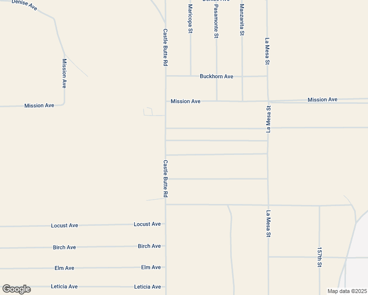 map of restaurants, bars, coffee shops, grocery stores, and more near Castle Butte Road in Kern County