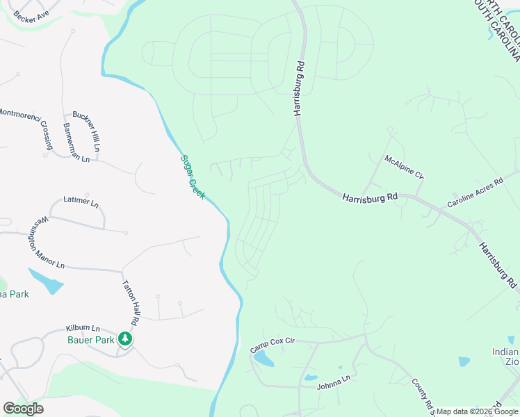 map of restaurants, bars, coffee shops, grocery stores, and more near 1141 Society Lane in Fort Mill