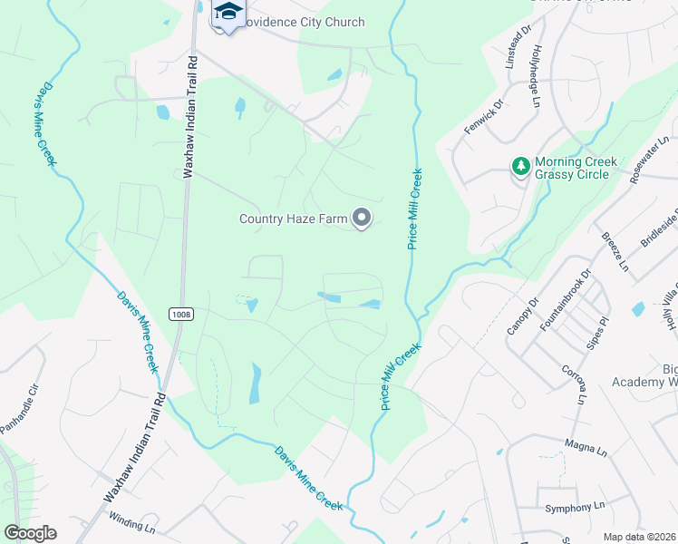 map of restaurants, bars, coffee shops, grocery stores, and more near 4420 Hartis Grove Church Road in Indian Trail