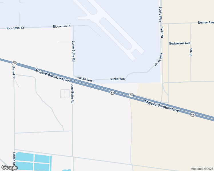 map of restaurants, bars, coffee shops, grocery stores, and more near Mojave-Barstow Highway in Mojave