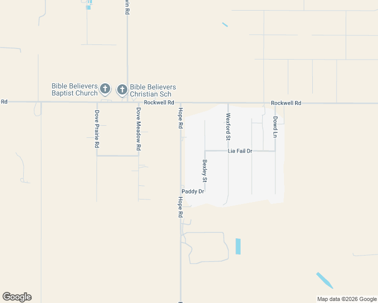 map of restaurants, bars, coffee shops, grocery stores, and more near 16551 Hope Rd in Canyon