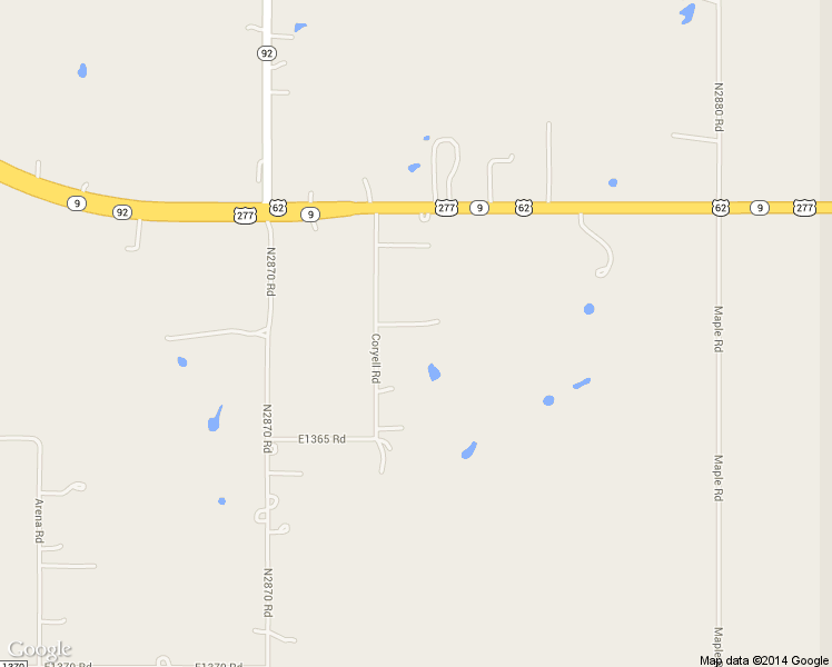 map of restaurants, bars, coffee shops, grocery stores, and more near 1329 County Road 1363 in Chickasha