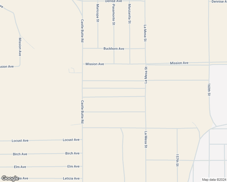 map of restaurants, bars, coffee shops, grocery stores, and more near 14814 Castle Butte Road in North Edwards