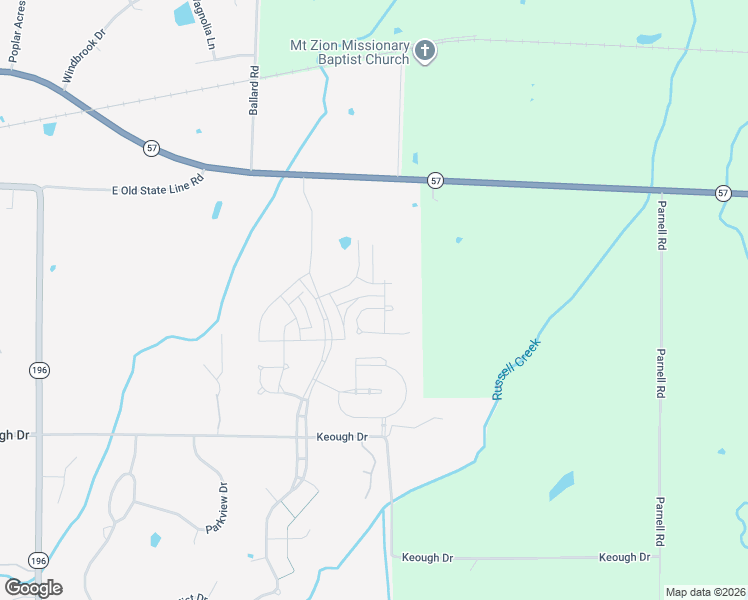 map of restaurants, bars, coffee shops, grocery stores, and more near Unnamed Road in Piperton