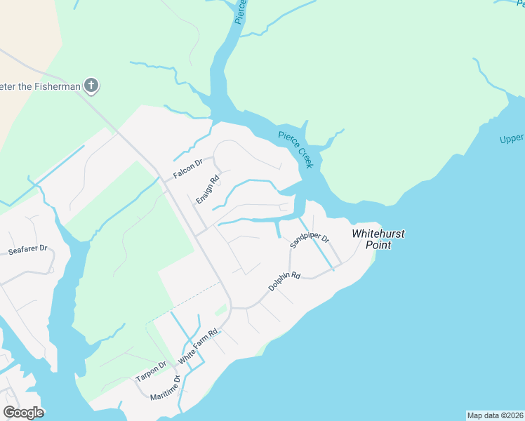 map of restaurants, bars, coffee shops, grocery stores, and more near 6010 Harbour Way in Oriental