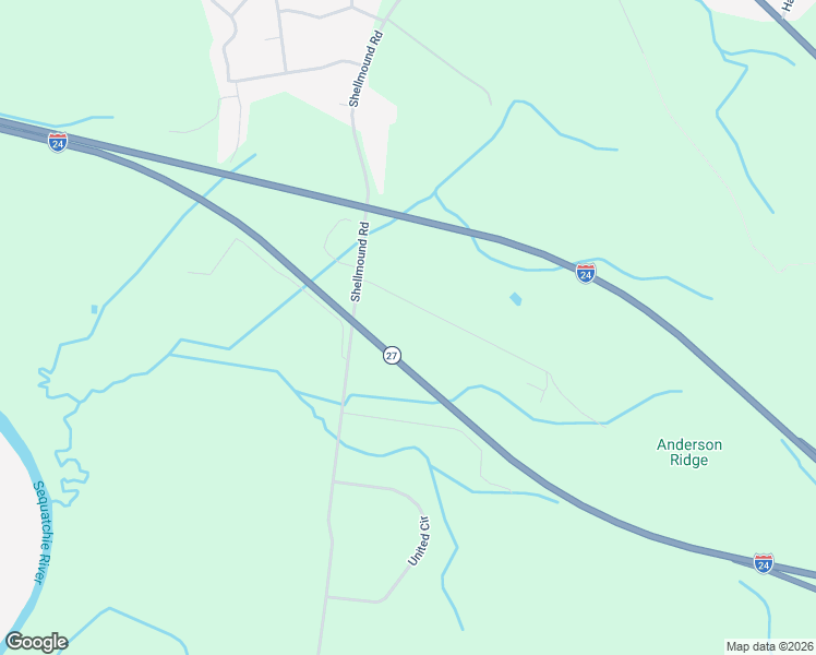 map of restaurants, bars, coffee shops, grocery stores, and more near 226 Hass Road in Jasper