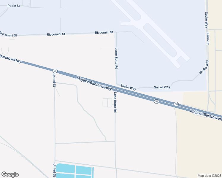 map of restaurants, bars, coffee shops, grocery stores, and more near Mojave-Barstow Highway in Mojave