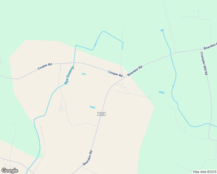 map of restaurants, bars, coffee shops, grocery stores, and more near 2134 Bearskin Road in Salemburg