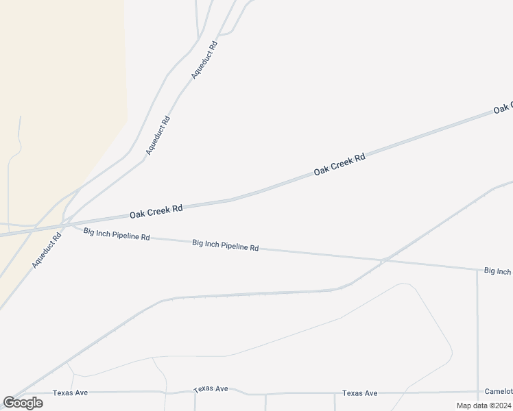 map of restaurants, bars, coffee shops, grocery stores, and more near Oak Creek Road in Mojave