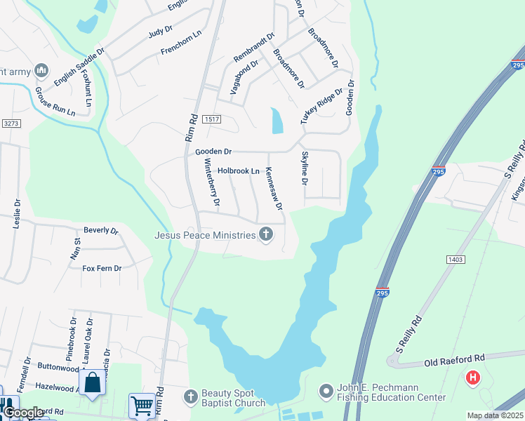 map of restaurants, bars, coffee shops, grocery stores, and more near 941 Inglewood Lane in Fayetteville