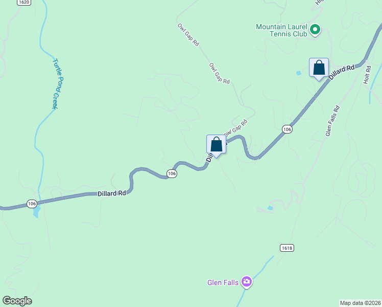 map of restaurants, bars, coffee shops, grocery stores, and more near 15-239 Kettle Rock Road in Highlands