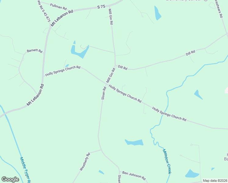 map of restaurants, bars, coffee shops, grocery stores, and more near 1084 State Road S-42-770 in Inman