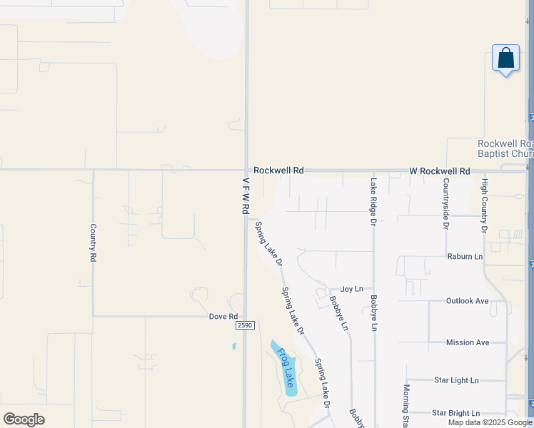 map of restaurants, bars, coffee shops, grocery stores, and more near 16501 Farm to Market 2590 in Canyon