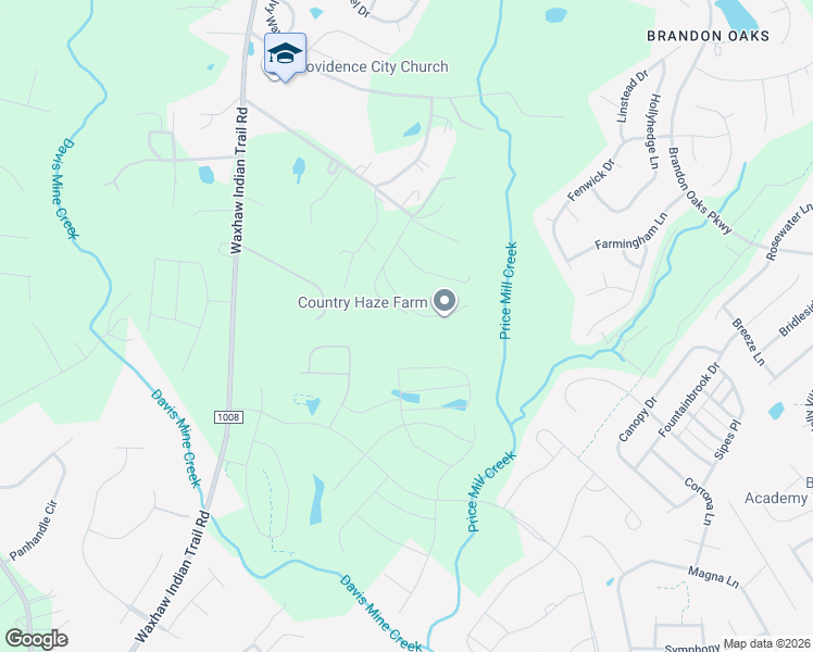 map of restaurants, bars, coffee shops, grocery stores, and more near 4420 Hartis Grove Church Road in Indian Trail