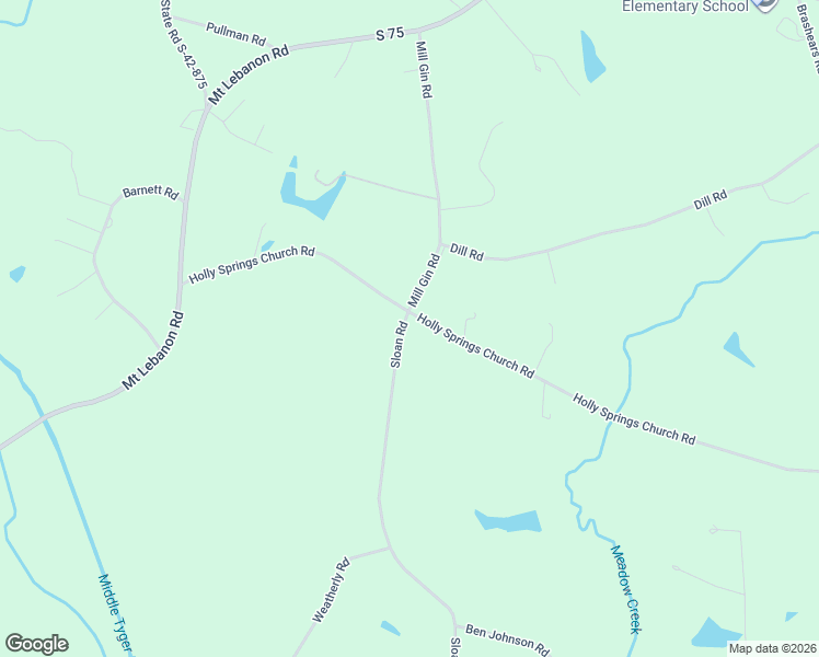 map of restaurants, bars, coffee shops, grocery stores, and more near 1084 State Road S-42-770 in Inman