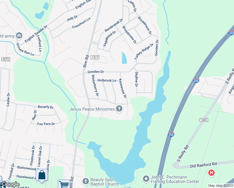 map of restaurants, bars, coffee shops, grocery stores, and more near 933 Inglewood Lane in Fayetteville