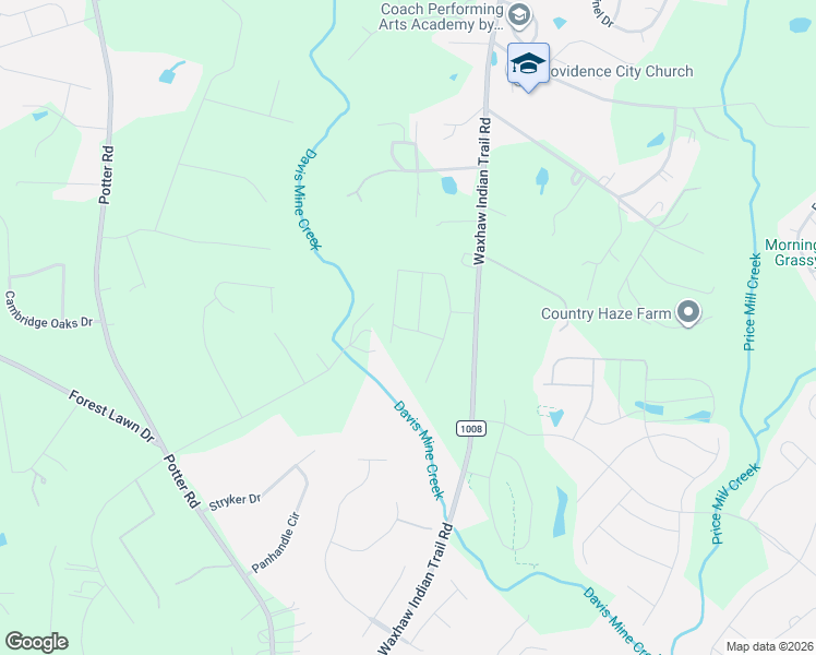 map of restaurants, bars, coffee shops, grocery stores, and more near 3124 Waxhaw Indian Trail Road in Indian Trail