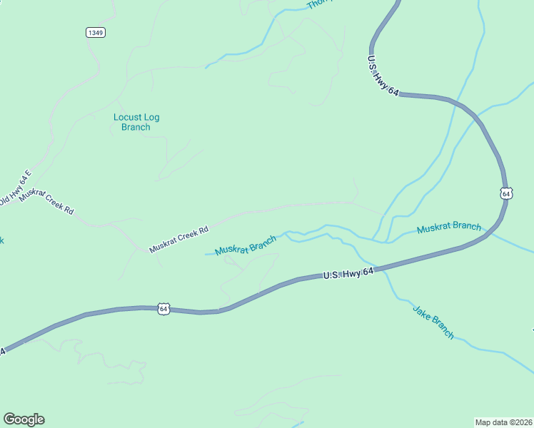 map of restaurants, bars, coffee shops, grocery stores, and more near 1066-1360 Muskrat Creek Road in Hayesville