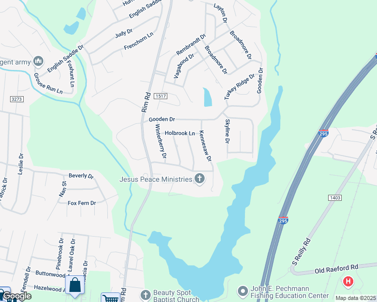 map of restaurants, bars, coffee shops, grocery stores, and more near 924 Inglewood Lane in Fayetteville