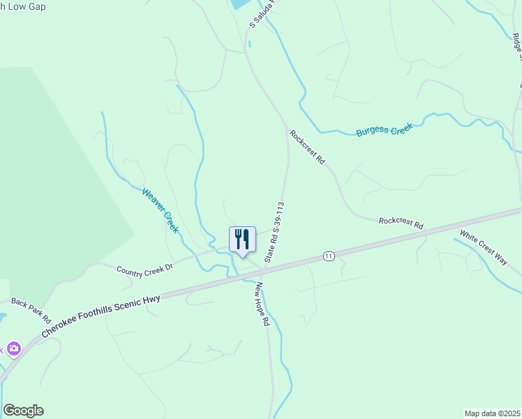 map of restaurants, bars, coffee shops, grocery stores, and more near 1224-1300 State Road S-39-113 in CLEVELAND