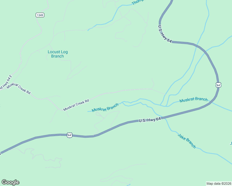 map of restaurants, bars, coffee shops, grocery stores, and more near 1066 Muskrat Creek Road in Hayesville