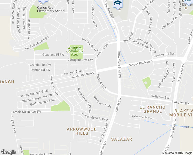 map of restaurants, bars, coffee shops, grocery stores, and more near 2308 Iron Gate Trail Southwest in Albuquerque