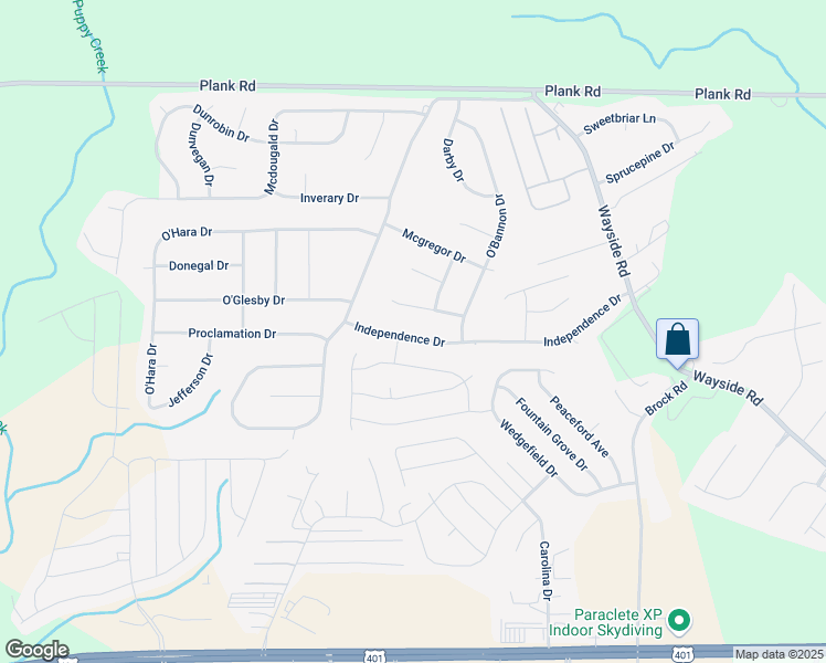 map of restaurants, bars, coffee shops, grocery stores, and more near 188 Independence Drive in Raeford