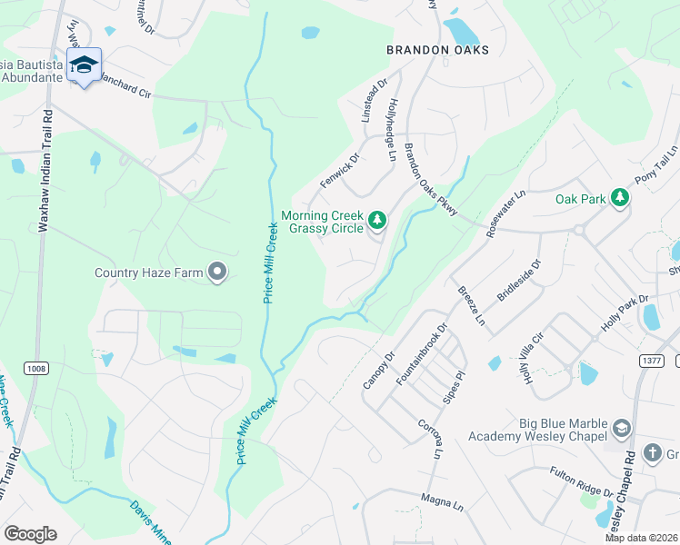 map of restaurants, bars, coffee shops, grocery stores, and more near 3012 Secret Garden Court in Indian Trail