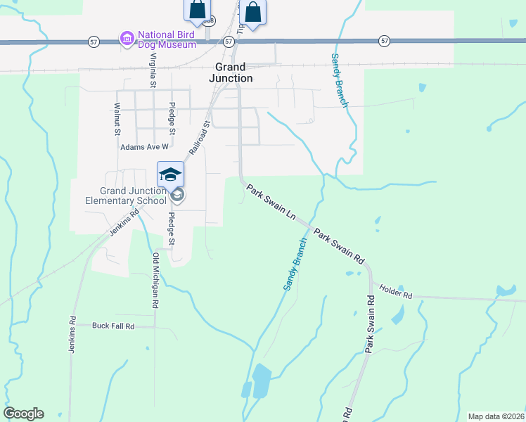 map of restaurants, bars, coffee shops, grocery stores, and more near 100 Swain Lane in Grand Junction