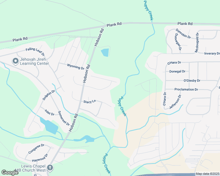 map of restaurants, bars, coffee shops, grocery stores, and more near 126 Winterfield Drive in Raeford